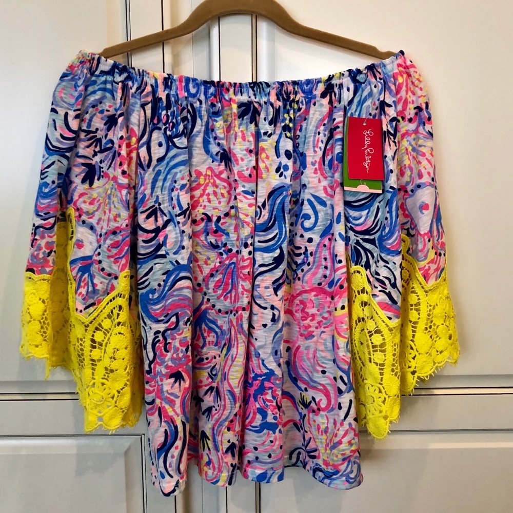 Lilly Pulitzer Zaylee top in So Sofishticated
